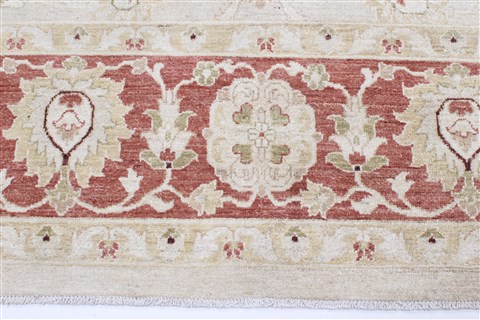 Chobi Beige Hand Knotted 811 X 1111 Area Rug 250-25331 Image 7