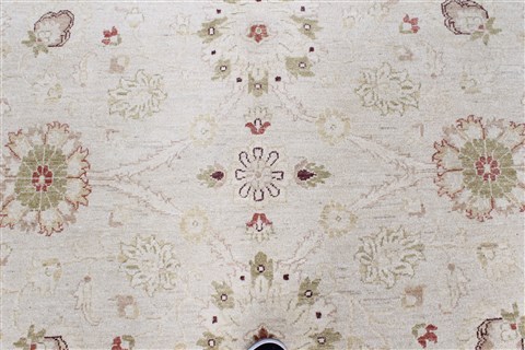 Chobi Beige Hand Knotted 811 X 1111 Area Rug 250-25331 Image 9