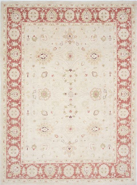 Chobi Beige Hand Knotted 811 X 1111 Area Rug 250-25331 Image 0