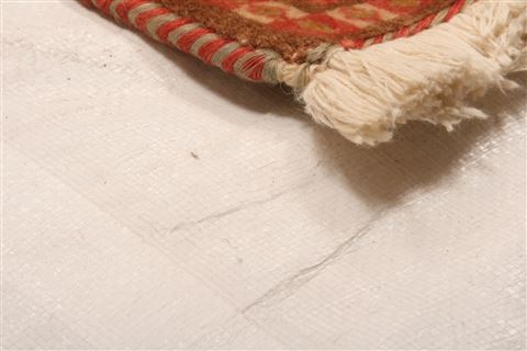 Qashqai Multicolor Hand Knotted 85 X 109 Area Rug 100-25332 Image 2