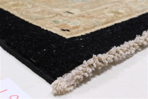 Chobi Beige Hand Knotted 90 X 118 Area Rug 250-25333 Image 8