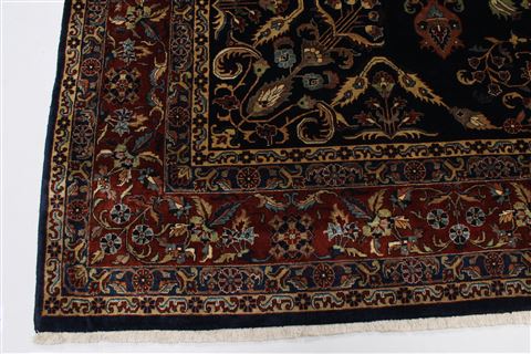 Kashan Beige Hand Knotted 811 X 1110  Area Rug 250-25335 Image 5