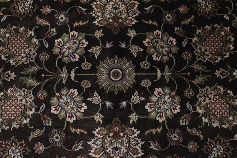 Kashan Beige Hand Knotted 90 X 120 Area Rug 250-25337 Image 2