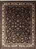 Kashan Beige Hand Knotted 90 X 120 Area Rug 250-25337 Thumb 0