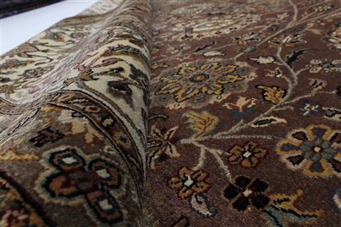 Kashmar Beige Hand Knotted 811 X 123 Area Rug 250-25342 Image 10