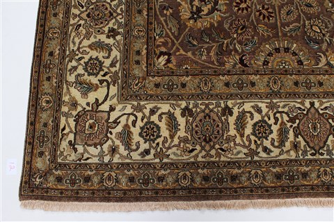 Kashmar Beige Hand Knotted 811 X 123 Area Rug 250-25342 Image 4