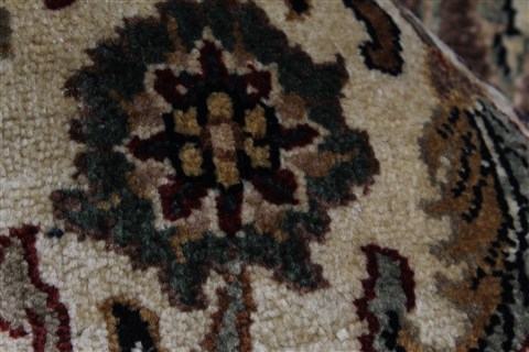 Kashmar Beige Hand Knotted 811 X 123 Area Rug 250-25342 Image 9