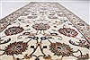 Kashan Beige Runner Hand Knotted 28 X 711  Area Rug 250-25345 Thumb 11