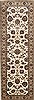 Kashan Beige Runner Hand Knotted 28 X 711  Area Rug 250-25345 Thumb 0