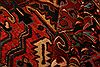 Heriz Red Hand Knotted 109 X 134  Area Rug 100-25443 Thumb 3