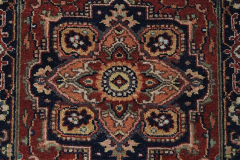 Serapi Green Runner Hand Knotted 20 X 60 Area Rug 250-25453 Image 5