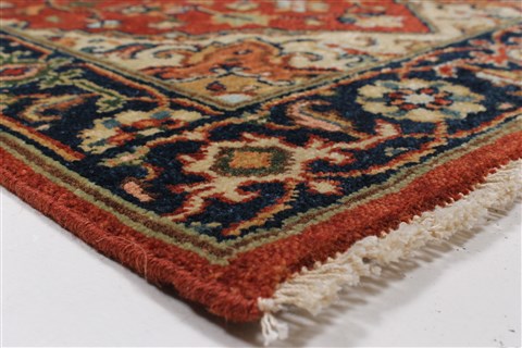 Serapi Green Runner Hand Knotted 20 X 60 Area Rug 250-25453 Image 7