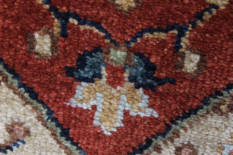 Serapi Green Runner Hand Knotted 20 X 60 Area Rug 250-25453 Image 8