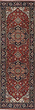 Serapi Green Runner Hand Knotted 2'0" X 6'0"  Area Rug 250-25453