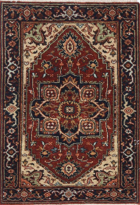 Serapi Brown Hand Knotted 20 X 30 Area Rug 250-25456 Image 0
