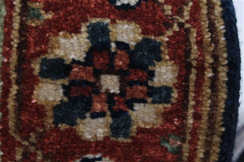 Serapi Blue Hand Knotted 20 X 40 Area Rug 250-25463 Image 10