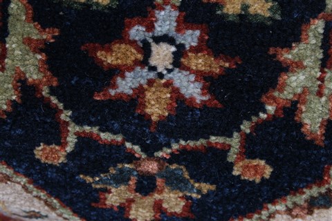Serapi Blue Hand Knotted 20 X 40 Area Rug 250-25463 Image 8