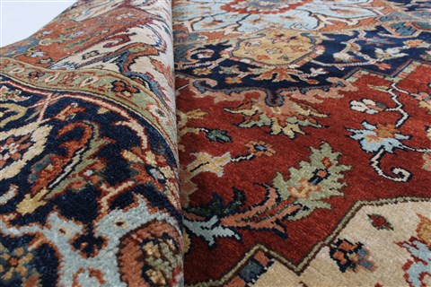 Serapi Brown Hand Knotted 60 X 90 Area Rug 250-25505 Image 11