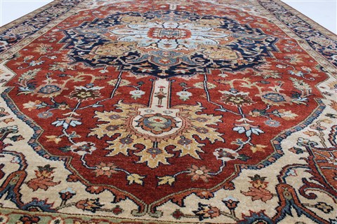 Serapi Brown Hand Knotted 60 X 90 Area Rug 250-25505 Image 1
