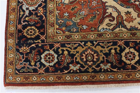 Serapi Brown Hand Knotted 60 X 90 Area Rug 250-25505 Image 4