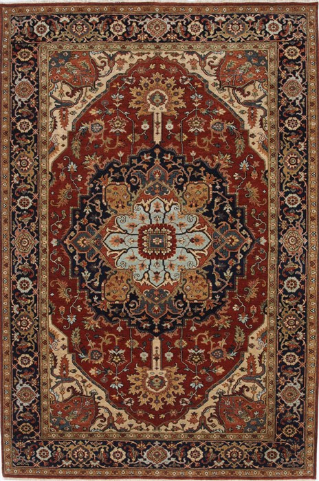 Serapi Brown Hand Knotted 60 X 90 Area Rug 250-25505 Image 0