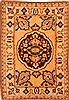 Tabriz Beige Hand Knotted 66 X 94 Area Rug 100-25520 Thumb 0