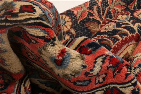 Enjilas Blue Hand Knotted 610 X 123 Area Rug 100-25524 Image 1