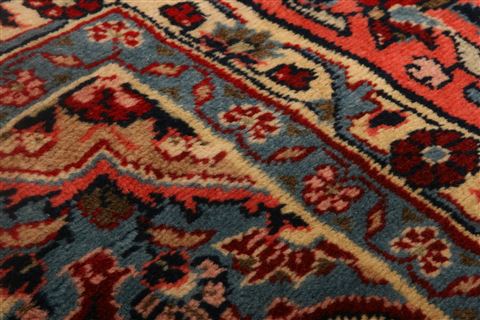 Enjilas Blue Hand Knotted 610 X 123 Area Rug 100-25524 Image 6