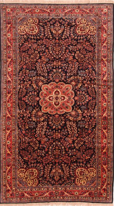 Enjilas Blue Hand Knotted 610 X 123 Area Rug 100-25524 Image 0