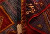 Gabbeh Red Runner Hand Knotted 43 X 112 Area Rug 100-25534 Thumb 4