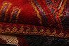 Gabbeh Red Runner Hand Knotted 43 X 112 Area Rug 100-25534 Thumb 5