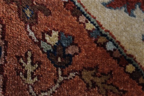 Serapi Beige Hand Knotted 61 X 811 Area Rug 250-25585 Image 6