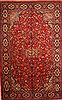 Mahal Red Hand Knotted 106 X 170  Area Rug 100-25595 Thumb 0