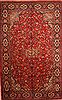 Mahal Red Hand Knotted 106 X 170 Area Rug 100-25595 Thumb 0