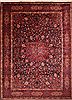 Khorasan Blue Hand Knotted 111 X 153  Area Rug 100-25597 Thumb 0