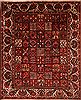 Bakhtiar Red Hand Knotted 120 X 151  Area Rug 100-25601 Thumb 0