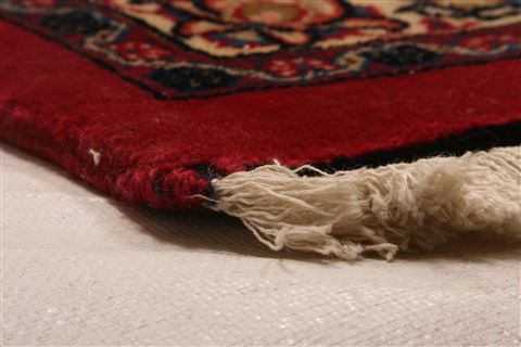 Khorasan Red Hand Knotted 113 X 1511 Area Rug 100-25609 Image 1
