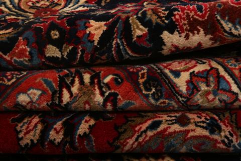 Khorasan Red Hand Knotted 113 X 1511 Area Rug 100-25609 Image 7