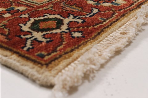 Serapi Beige Runner Hand Knotted 21 X 60 Area Rug 250-25610 Image 4
