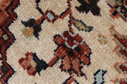 Serapi Beige Runner Hand Knotted 21 X 60 Area Rug 250-25610 Image 5