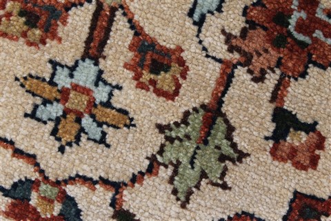 Serapi Beige Runner Hand Knotted 21 X 60 Area Rug 250-25610 Image 6