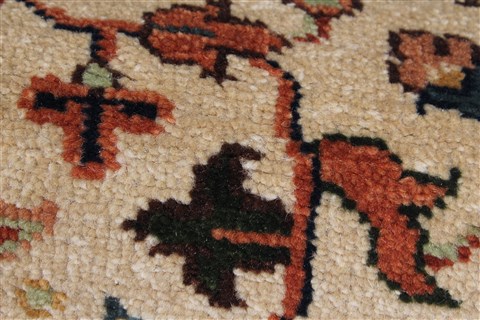 Serapi Beige Runner Hand Knotted 21 X 60 Area Rug 250-25610 Image 7