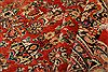 Mahal Red Hand Knotted 111 X 155  Area Rug 100-25627 Thumb 3