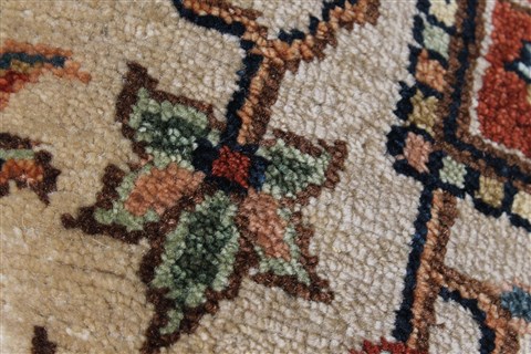 Serapi Beige Hand Knotted 30 X 53 Area Rug 250-25642 Image 6