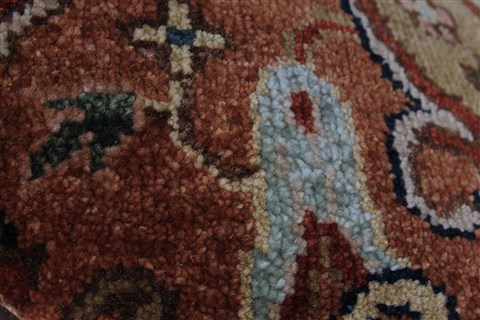 Serapi Beige Hand Knotted 30 X 53 Area Rug 250-25642 Image 8