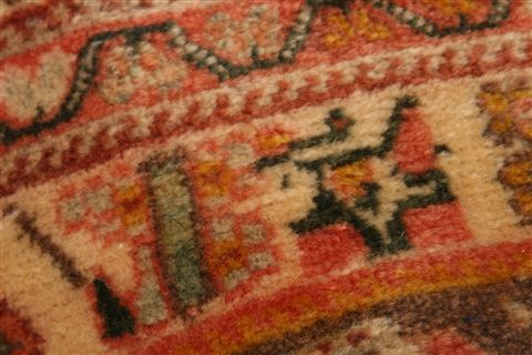 Qashqai Red Hand Knotted 130 X 190 Area Rug 100-25654 Image 1