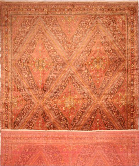 Qashqai Red Hand Knotted 130 X 190 Area Rug 100-25654 Image 0