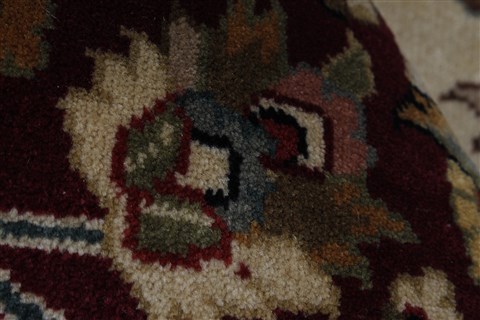 Kashan Beige Hand Knotted 811 X 112 Area Rug 250-25674 Image 13