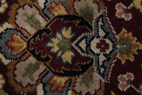Kashan Beige Hand Knotted 811 X 112 Area Rug 250-25674 Image 9