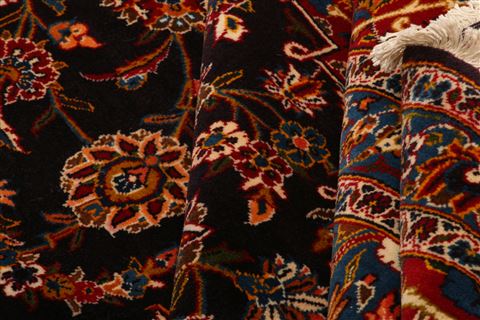 Kashan Red Hand Knotted 117 X 192 Area Rug 100-25677 Image 3